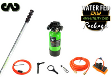 Load image into Gallery viewer, Complete Water Fed Package DIY (i-Utility CAD fibreglass 4m or 6m pole & 4L tank)