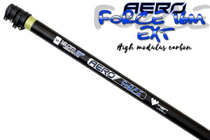 Aero Stealth Range: "Force" 100% Kevlar High Modulus Carbon Fibre Water Fed Pole