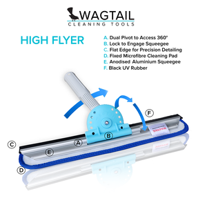 High Flyer - Complete Squeegee & Washer Combination
