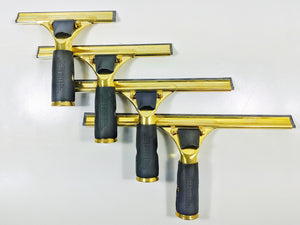 Complete Squeegee (Brass Quick Release Handle & Brass Channel)