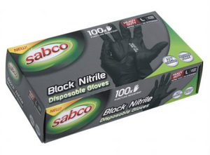 SABCO nitrile gloves 100 pack