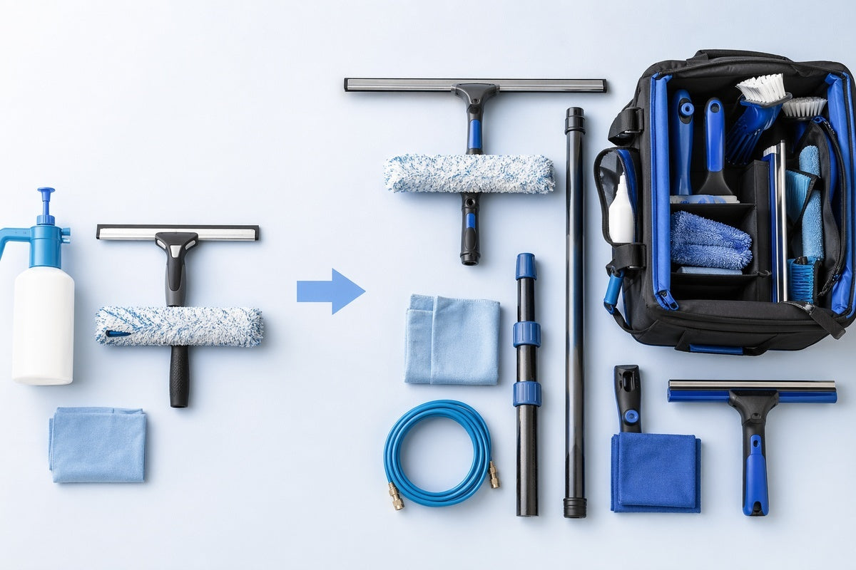 Complete Window Cleaning Kit How to Upgrade Your Window Cleaning Kit as Your Needs Grow – Window ...