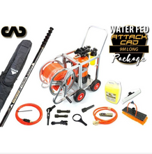 Load image into Gallery viewer, Complete Water Fed Pole and Water Treatment Package - CAD Attack 9M (100% Carbon fibre)