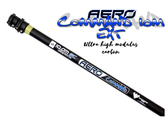 Aero Command  : 100% Ultra High Modulus Carbon Fibre Water Fed Pole extension 1