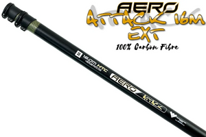 Aero Master Range: "Attack" 100% Kevlar Carbon Fibre Water Fed Pole