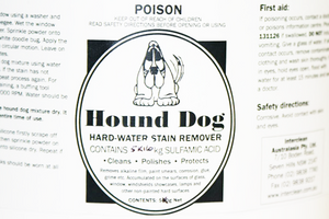 Hound Dog Hard Water Stain Remover