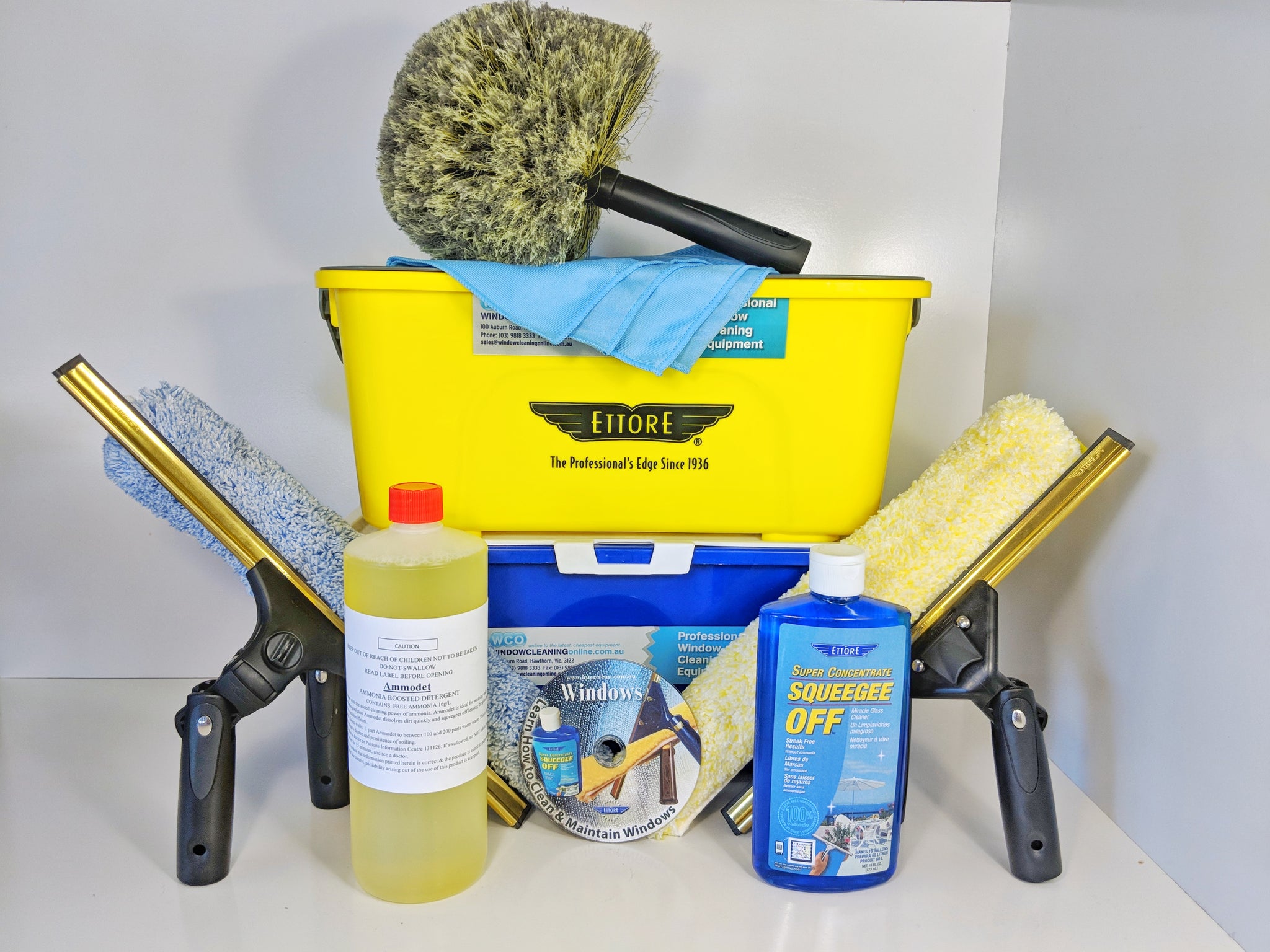 Ettore Professional Window Cleaning Kit